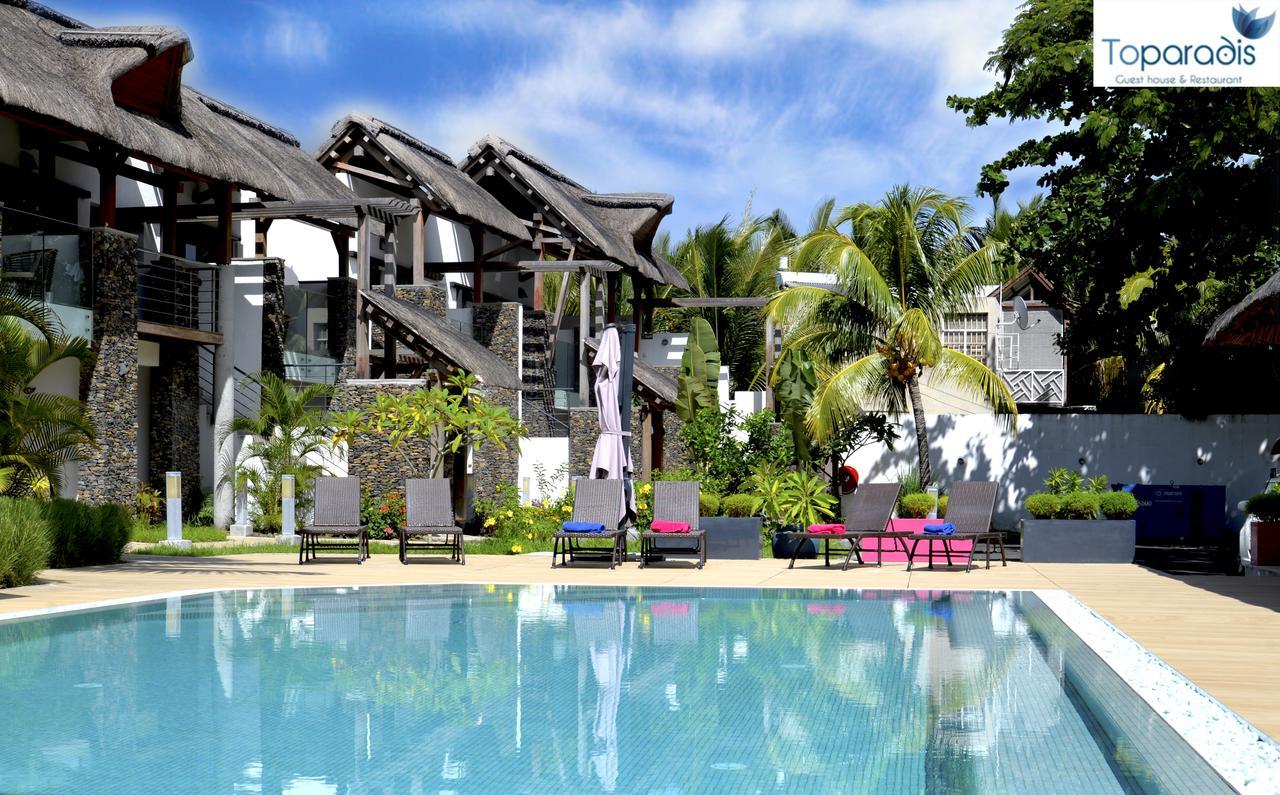 Toparadis Guest House Pereybere Beach Exterior photo